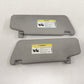 12-14 Mercedes W218 CLS550 Sunvisor Sun Visor Shade Pair Left & Right Gray OEM