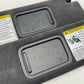 17-23 Audi R8 Sunvisor Sun Visor Shade Pair Left & Right Suede Black OEM