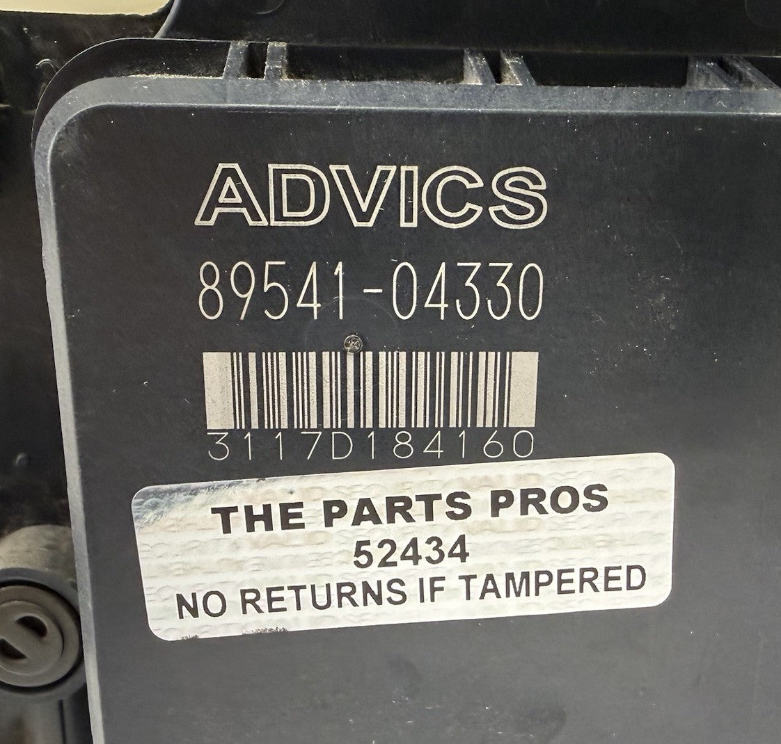16-17 Tacoma TRD Off Road ABS Anti Lock Brake Pump With Booster 89541-04330 OEM