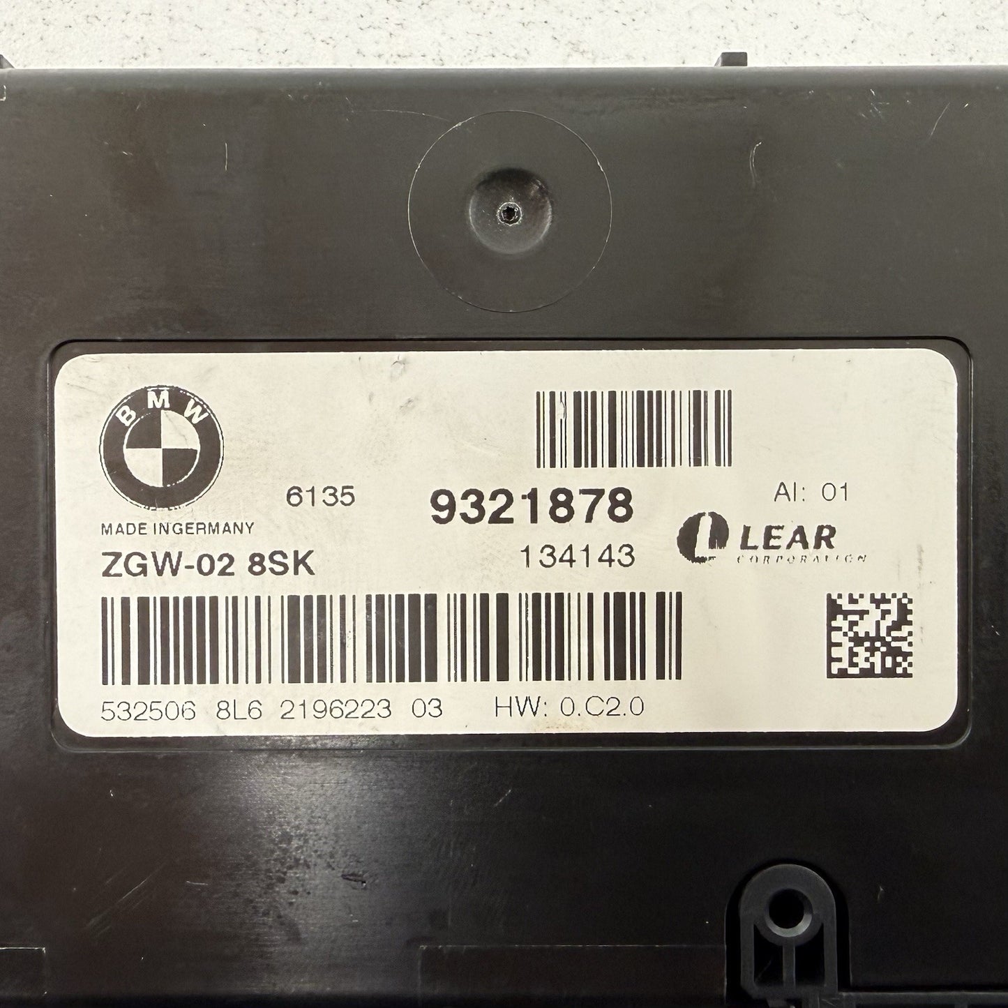 BMW F06 F10 F12 F13 Central Body Gateway Control Module 9321878 OEM