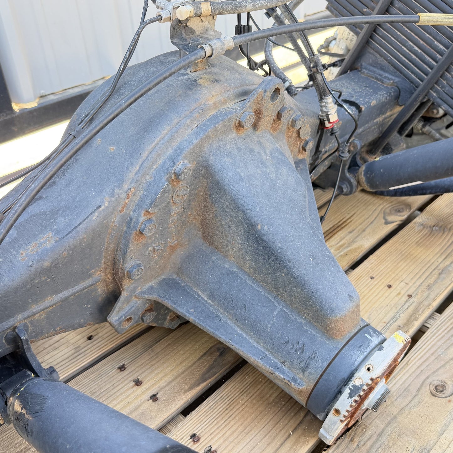 2019-2024 Ram 4500 5500 DRW 4x4 Rear Axle Assembly 4.44 Ratio 68509636AA 10K OEM