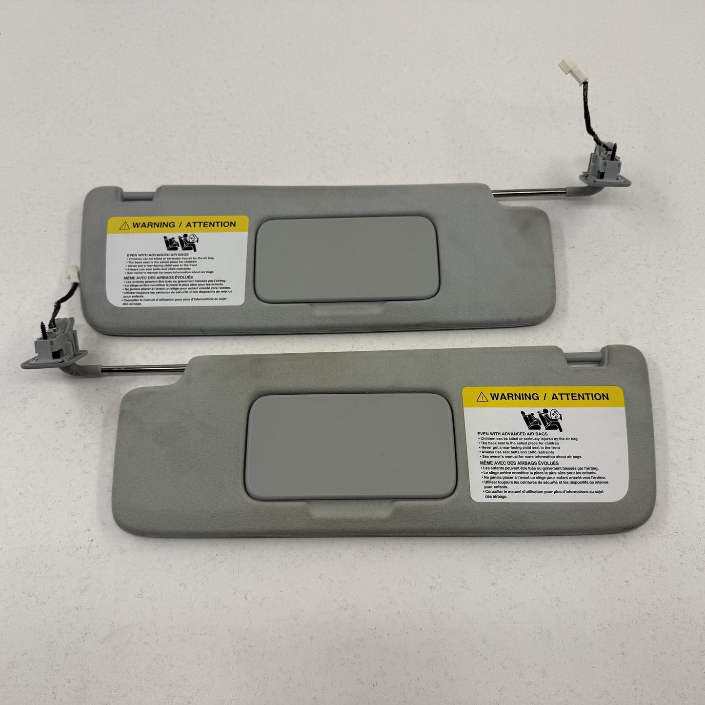 2022-2024 Rivian R1S R1T Sunvisor Sun Visor Shade Pair Ocean Coast OEM