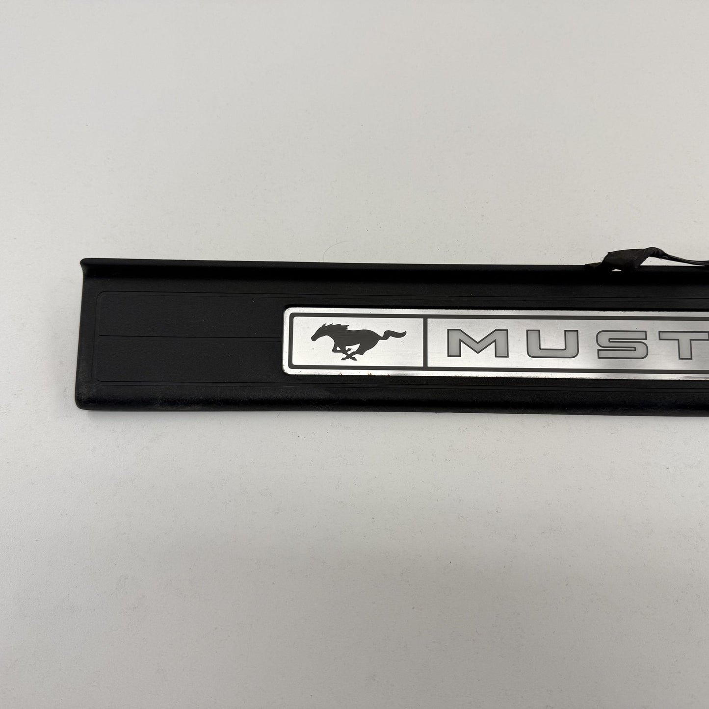 2015-2023 Ford Mustang GT Illuminated Front Door Sill Scuff Kick Plate Pair OEM
