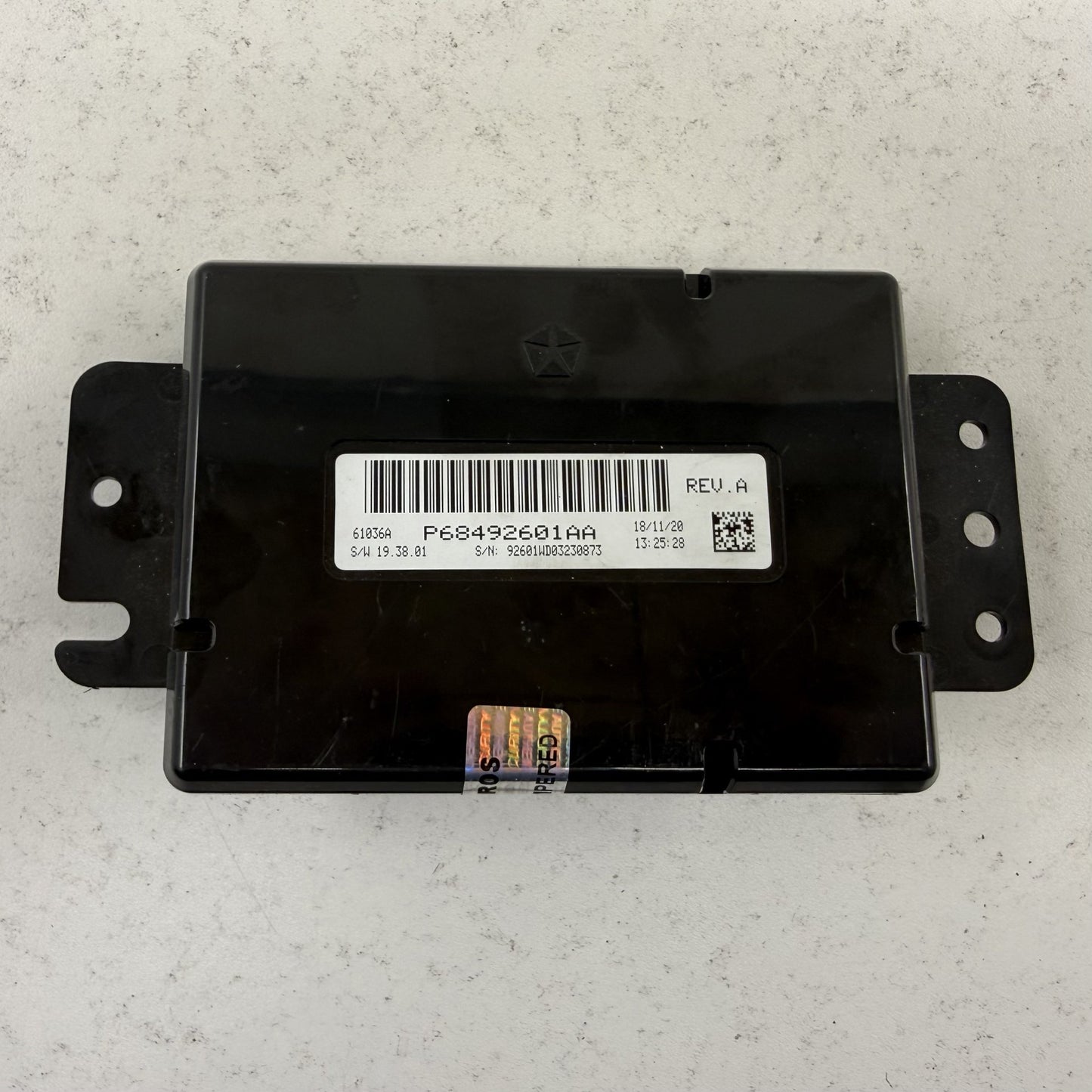 2021 Dodge Durango HVAC AC Heater Climate Control Module 68492601AA OEM