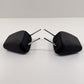 2019-2025 Toyota RAV4 Front Seat Headrest Head Rest Pair Black Cloth OEM