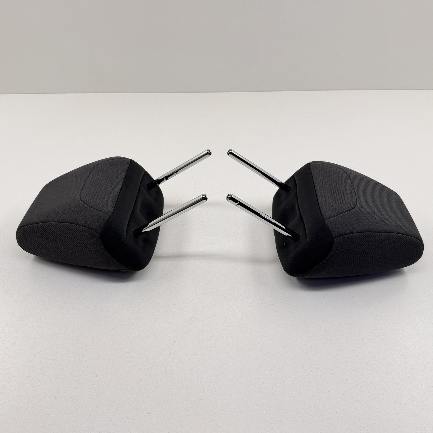 2019-2025 Toyota RAV4 Front Seat Headrest Head Rest Pair Black Cloth OEM