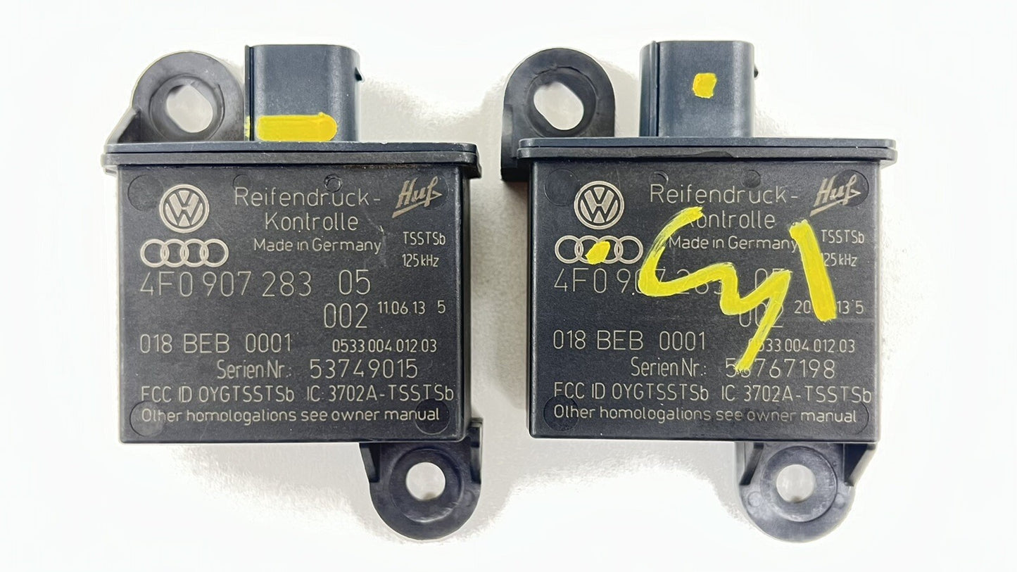 13-18 BENTLEY FLYING SPUR TPMS SENSOR TIRE PRESSURE MONITOR MODULE PAIR OEM