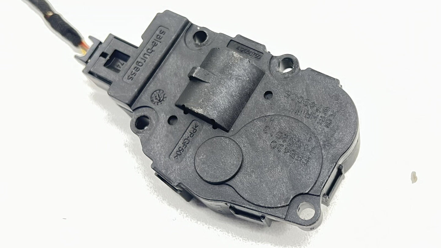 10-16 PORSCHE PANAMERA HVAC BOX HEATER AC FLAP MOTOR AIR MIX ACTUATOR SET OEM