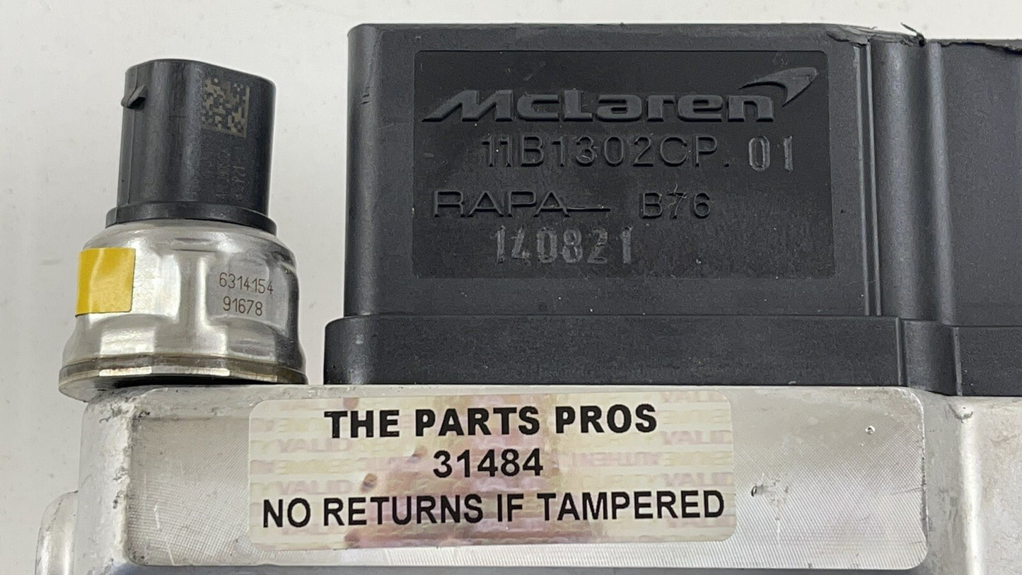15-17 MCLAREN 650S SUSPENSION HYDRAULIC PUMP VALVE BLOCK 11B1302CP OEM *NOTE*