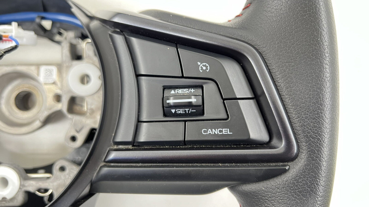 22-26 Subaru WRX Driver Steering Wheel With Paddle Shifters Leather Black OEM