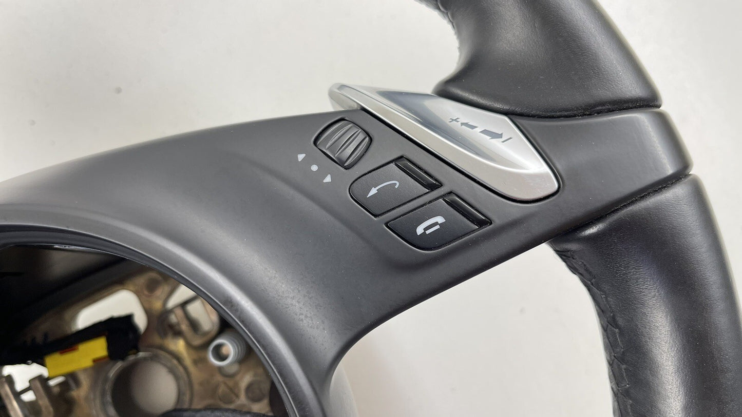 10-16 Porsche Panamera Driver Steering Wheel W/ Paddle Shifters 7PP419091AD OEM