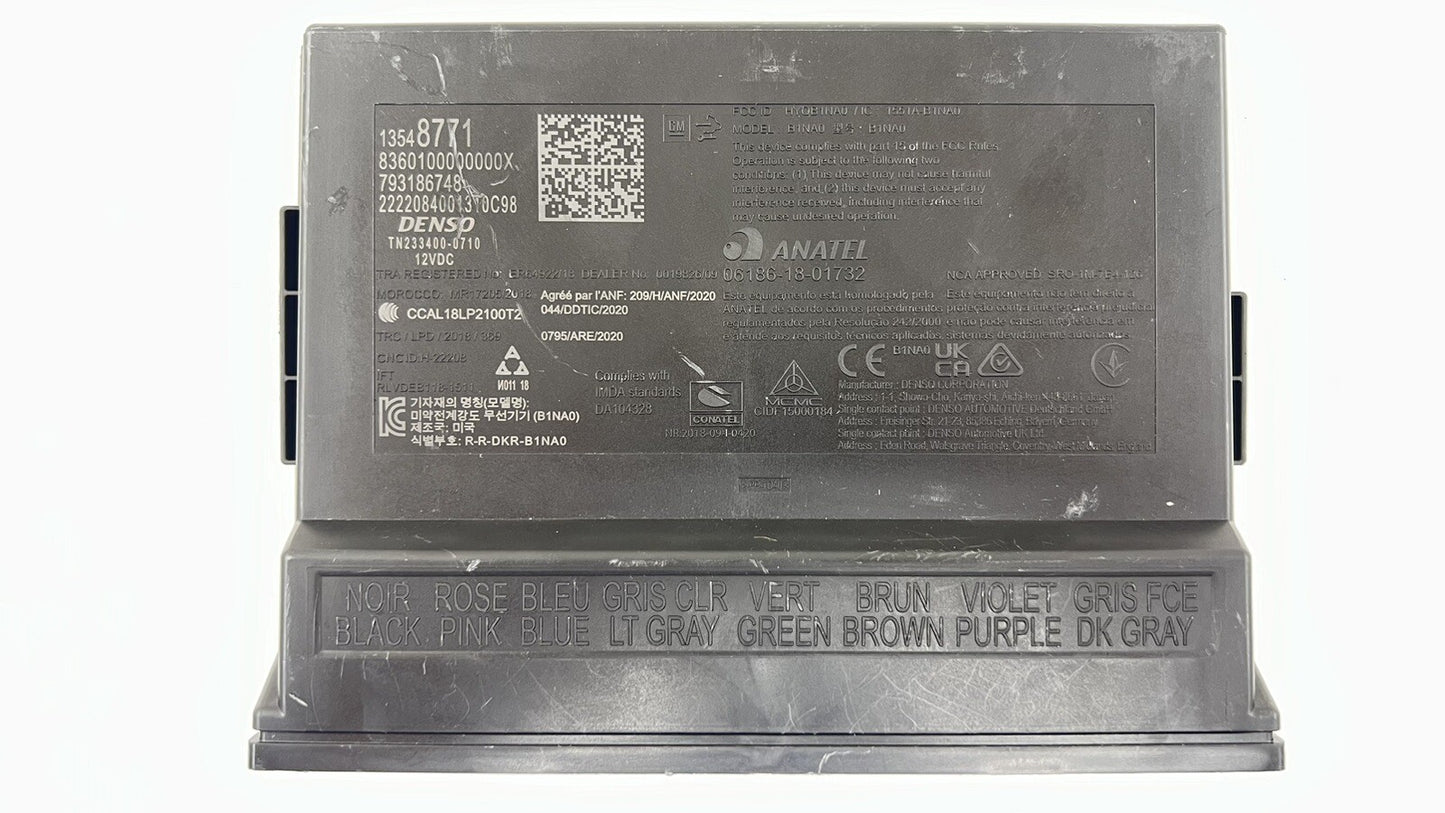 22-24 CADILLAC CT4 V BLACKWING BODY CONTROL MODULE BCM 13548771 OEM