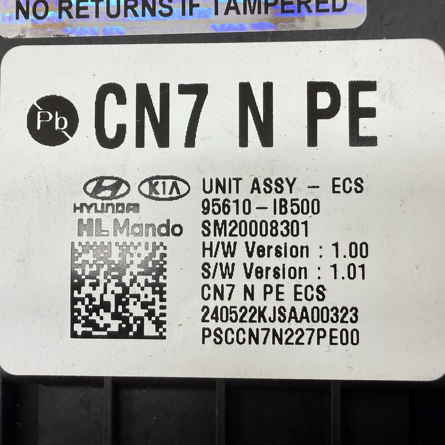 24-26 Hyundai Elantra N Active Suspension Control Module 95610-IB500 OEM