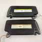 15-23 Dodge Charger SRT Illuminated Sunvisor Sun Visor Shade Pair Black OEM