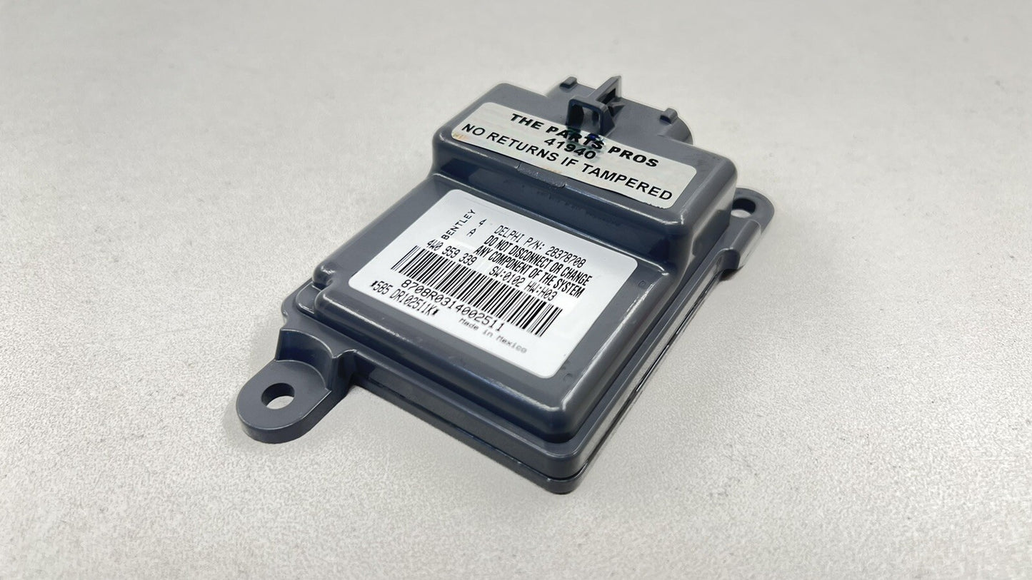13-18 BENTLEY FLYING SPUR RIGHT FRONT SEAT OCCUPANT DETECTION MODULE OEM
