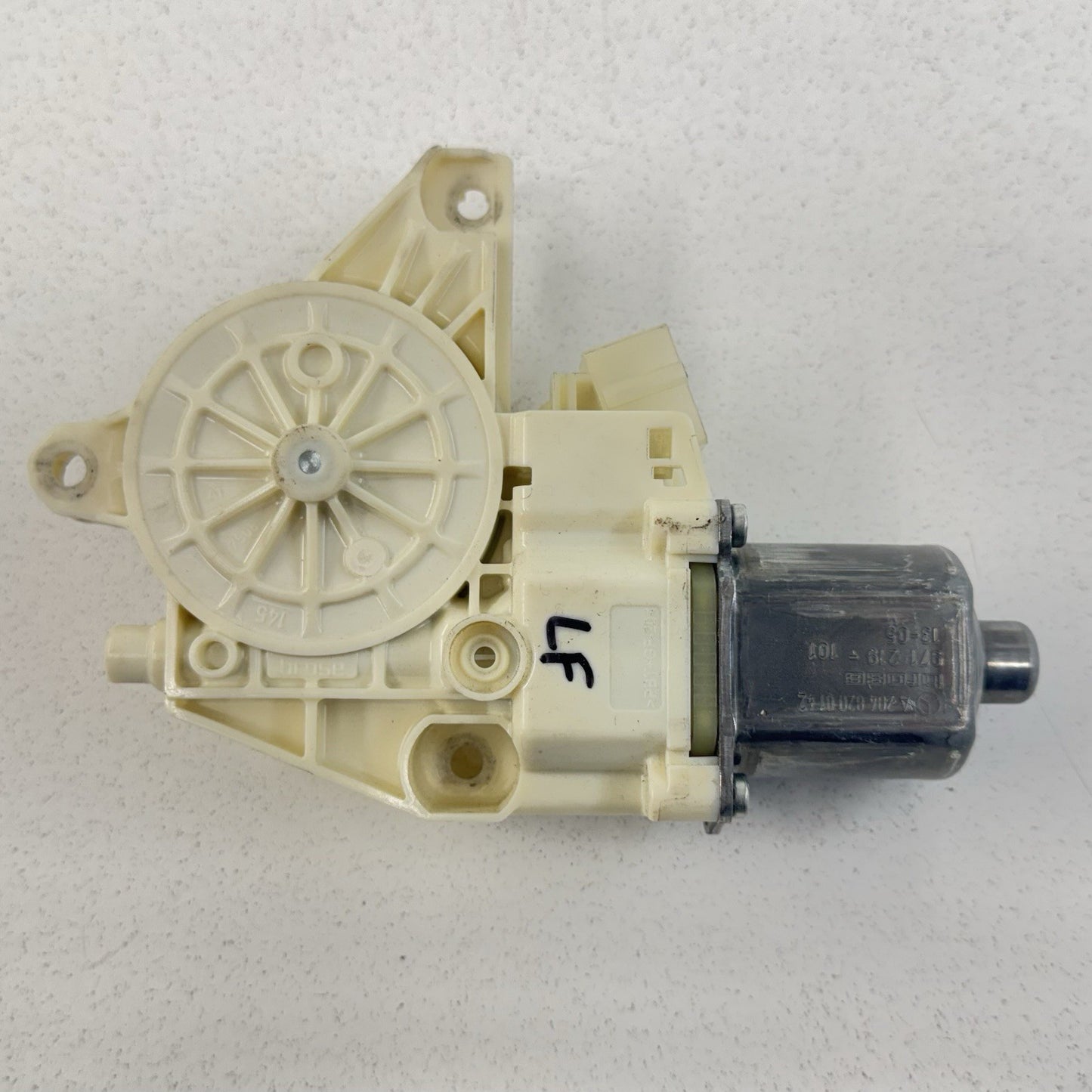 10-16 Mercedes W212 E350 Driver Left Front Door Window Regulator Motor OEM