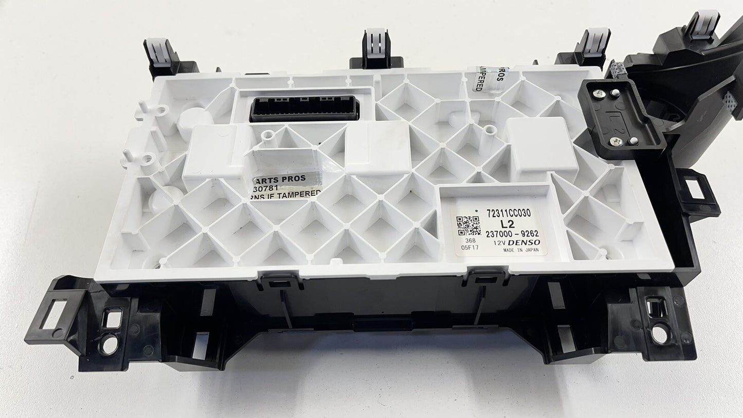 22-26 Toyota GR86 HVAC AC Dual Zone Climate Control Switch Panel 72311CC030 OEM