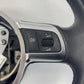 08-15 Audi TT Driver Steering Wheel Flat Bottom Leather Black 8J0419091C OEM