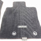 2022 SUBARU BRZ LEFT RIGHT FRONT REAR CARPET FLOOR MAT BLACK SET OEM