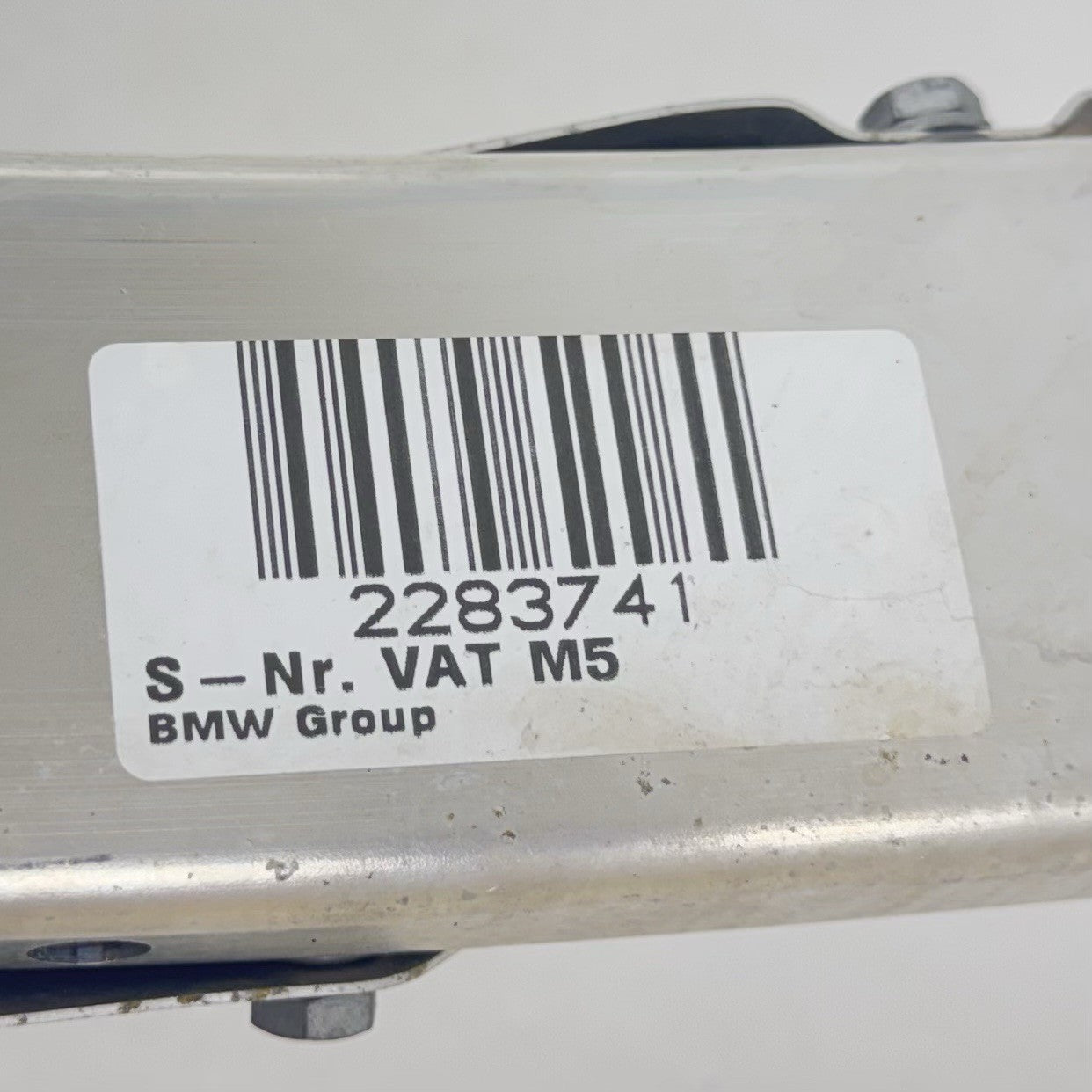 06-10 BMW M6 E63 E64 S85 Front Subframe Crossmember Engine Cradle Carrier OEM