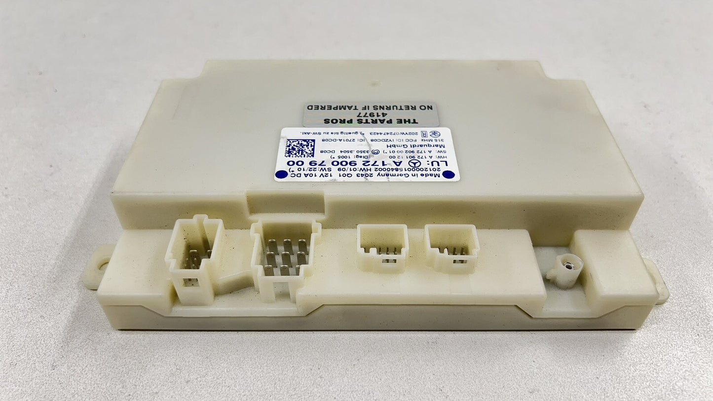 12-14 MERCEDES BENZ CLS550 W218 KEYLESS GO ENTRY CONTROL MODULE 1729007900 OEM