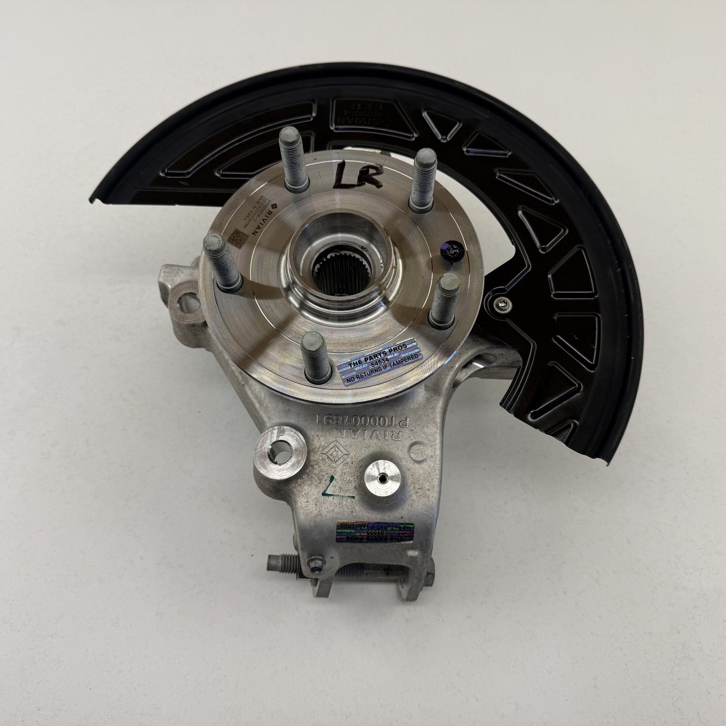 2022-2024 Rivian R1S R1T Driver Left Rear Spindle Knuckle Hub Wheel Bearing OEM