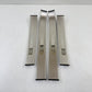 2014-2018 Bentley Flying Spur Door Sill Scuff Kick Plate Set Front & Rear OEM