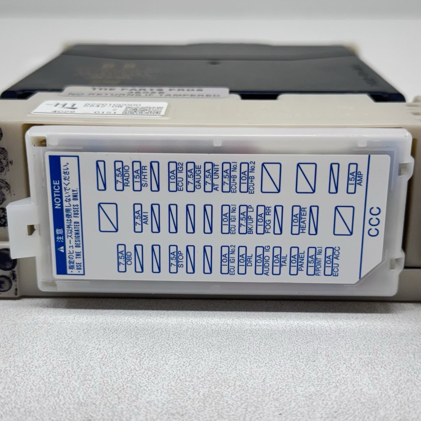 24-26 Toyota GR86 Integrated Body Control Module Fuse Relay Junction Box OEM