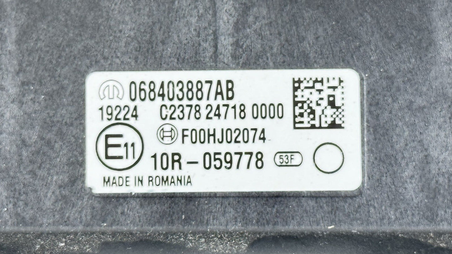 14-23 MASERATI GHIBLI NETWORK GATEWAY CONTROL MODULE 068403887AB OEM