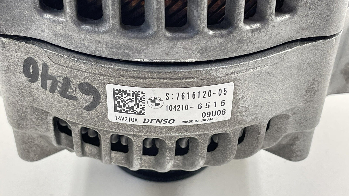 15-18 BMW M2 M3 M4 3.0L MOTOR ENGINE ALTERNATOR 7616120 OEM
