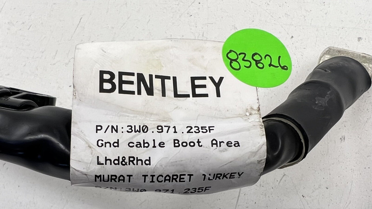 13-18 BENTLEY FLYING SPUR BATTERY NEGATIVE CABLE TERMINAL END LINK SENSOR OEM