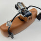 13-18 BENTLEY FLYING SPUR INTERIOR REAR VIEW MIRROR 3W5857511D SADDLE OEM