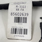 22-24 CADILLAC CT5 V BLACKWING REAR BUMPER WIRE HARNESS W/ PARKING SENSORS OEM