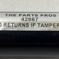 10-16 PORSCHE PANAMERA REAR TAILGATE POWER LIFT CYLINDER SHOCK STRUT PAIR OEM