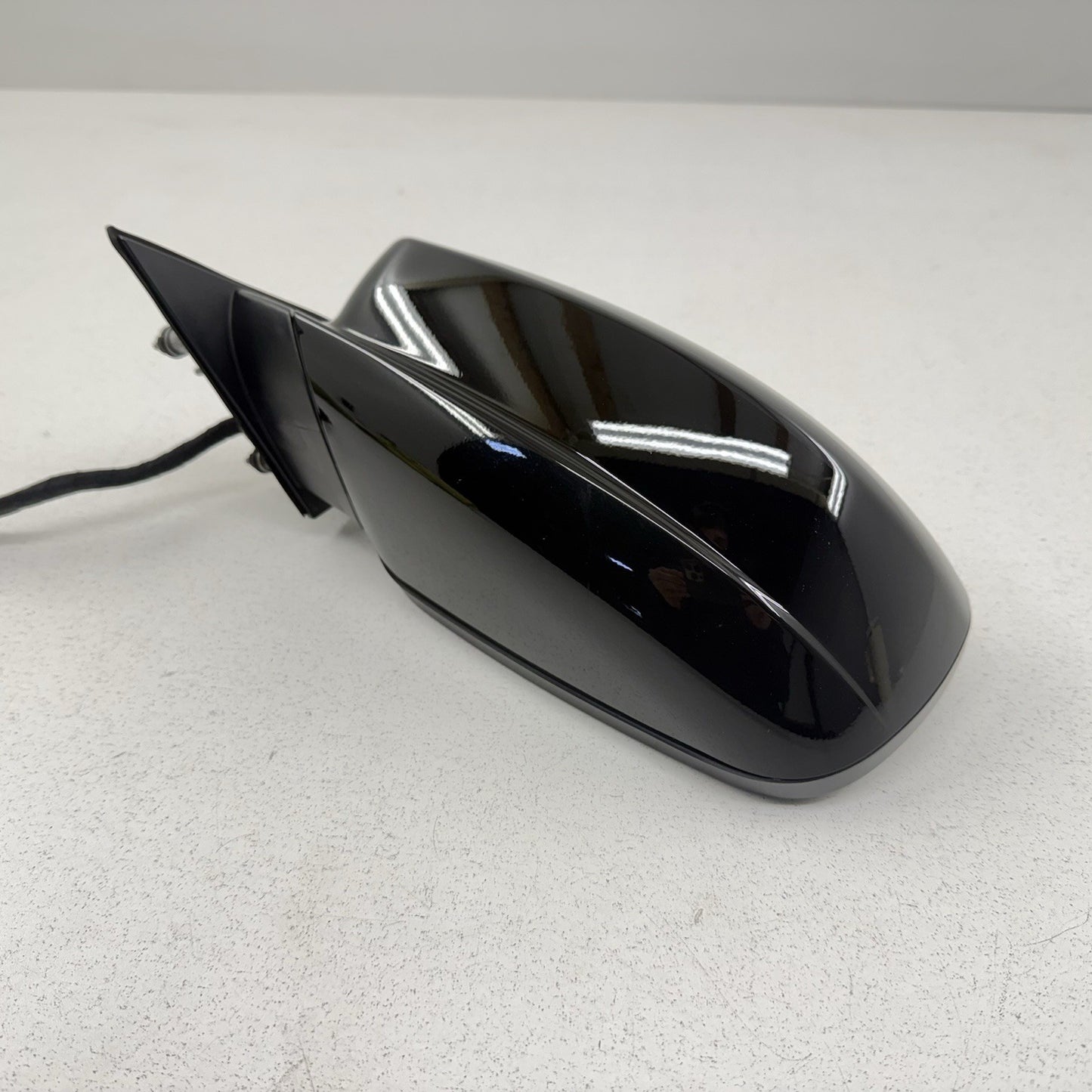 15-20 Dodge Charger Driver Left Door Mirror Side View Blind Spot Black OEM