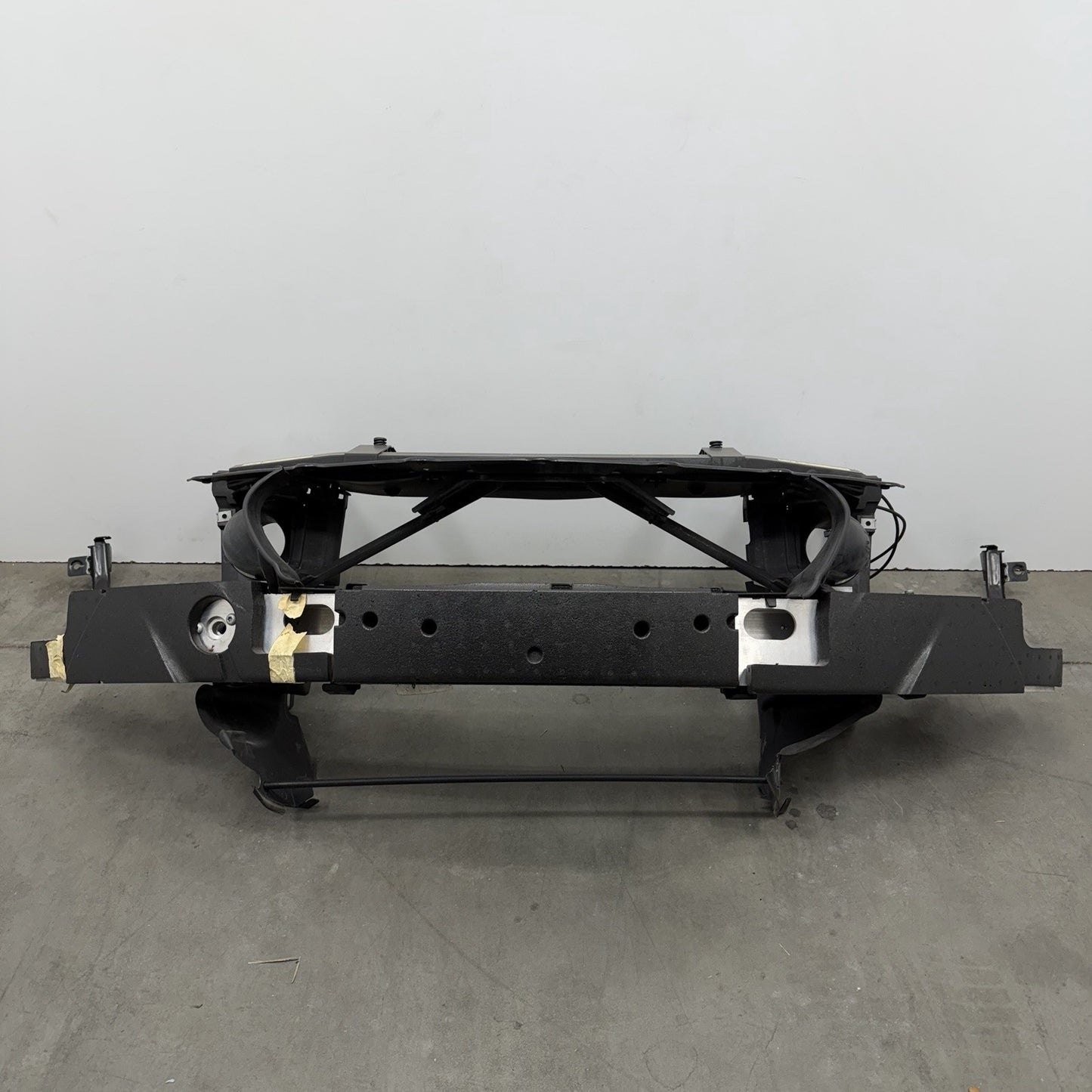 06-10 BMW M6 E63 E64 Front Clip Radiator Support Frame W/ Reinforcement Bar OEM