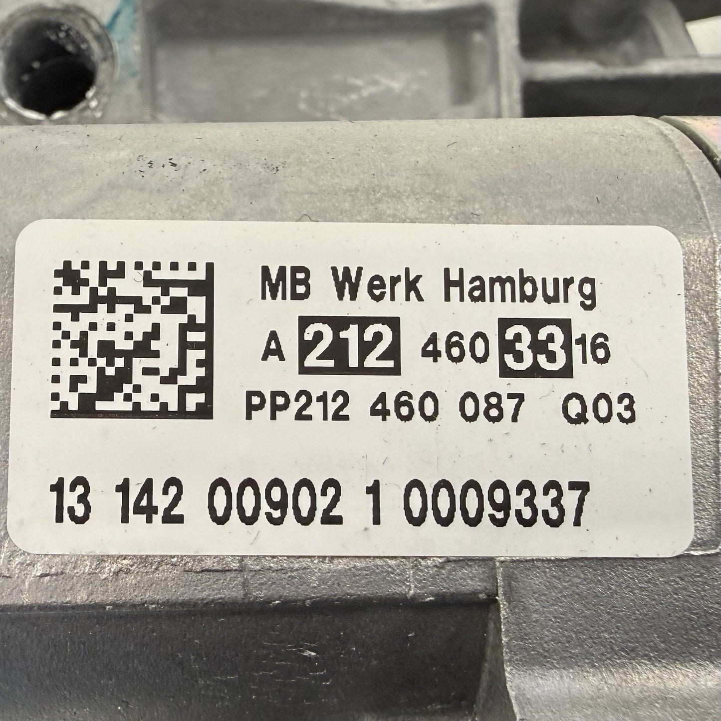 14-16 Mercedes E350 W212 RWD Electric Steering Column Assembly OEM