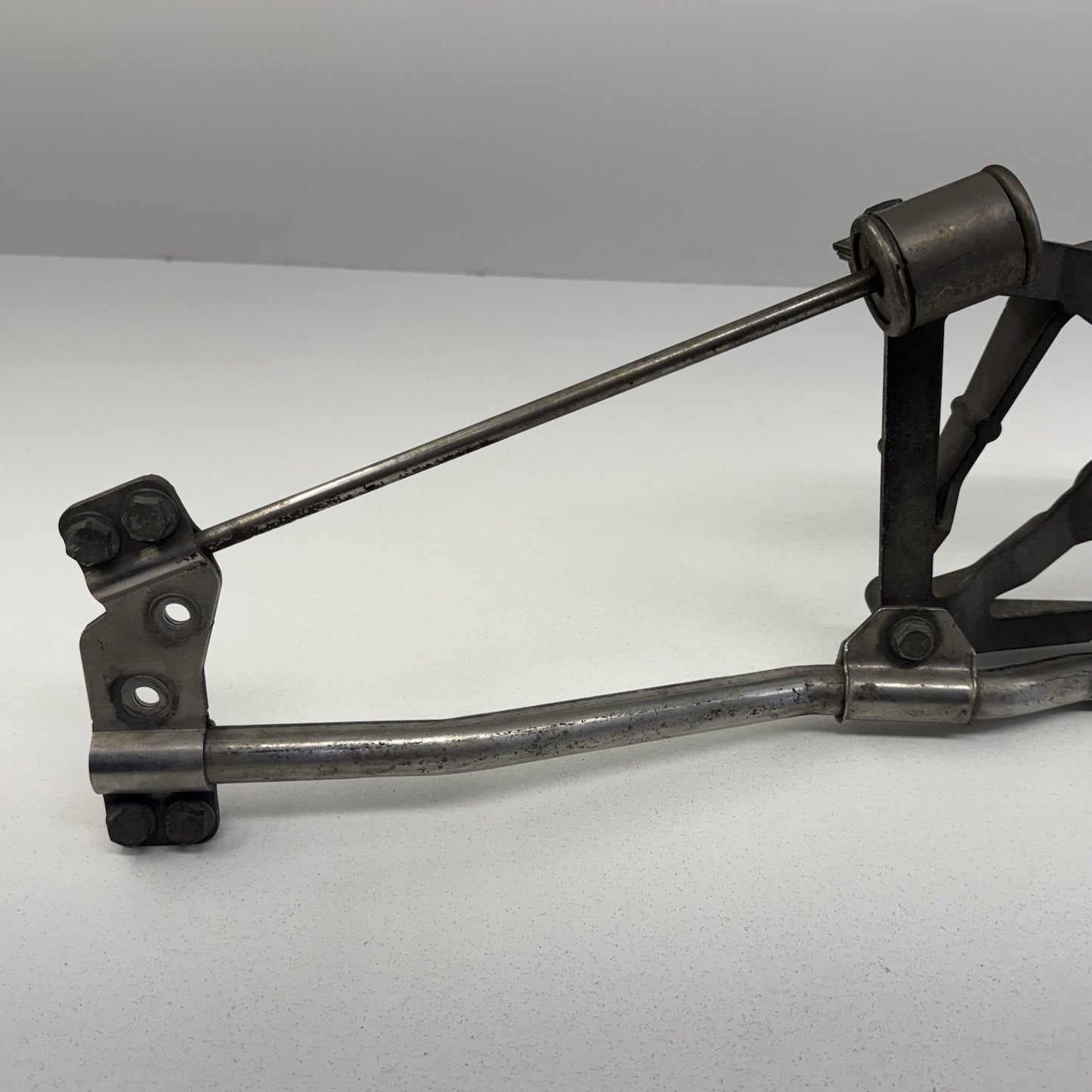 05-08 Porsche Boxster Cayman 987 Rear Exhaust Muffler Support Mount Bracket OEM