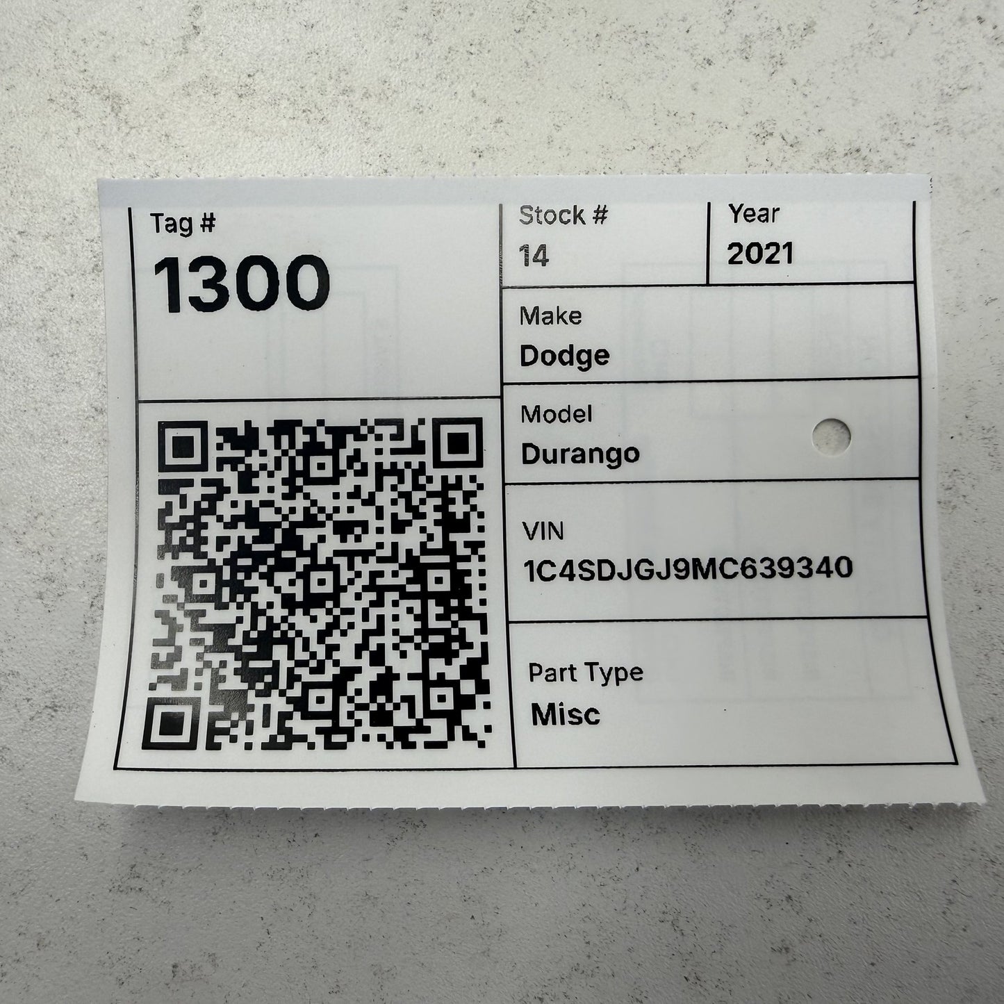 2018-2026 Dodge Durango SRT 392 Active Damping Controller Module 68305565AC OEM
