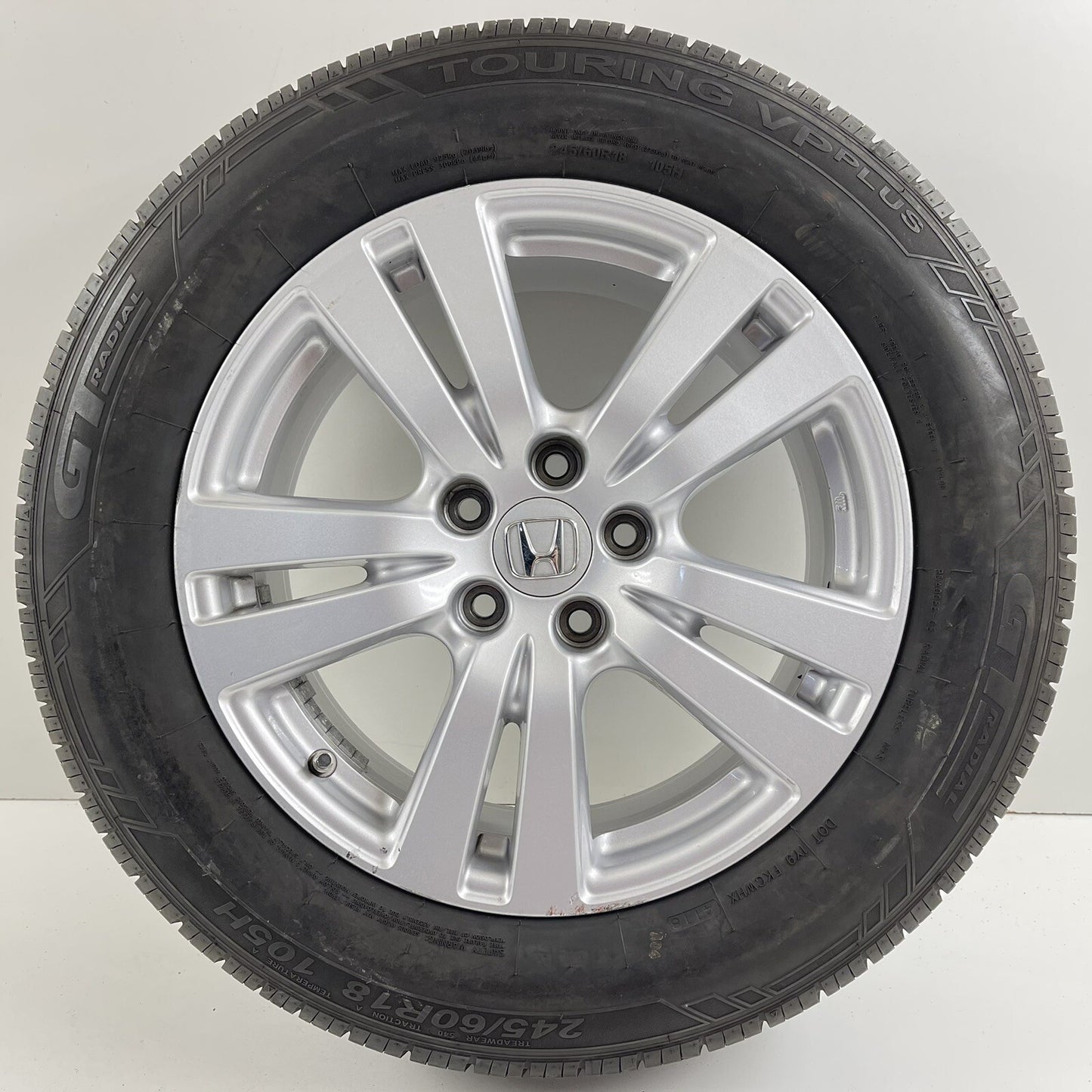 16-20 HONDA PILOT WHEEL RIM W/ TIRE 18x8 +55 OFFSET FACTORY OEM