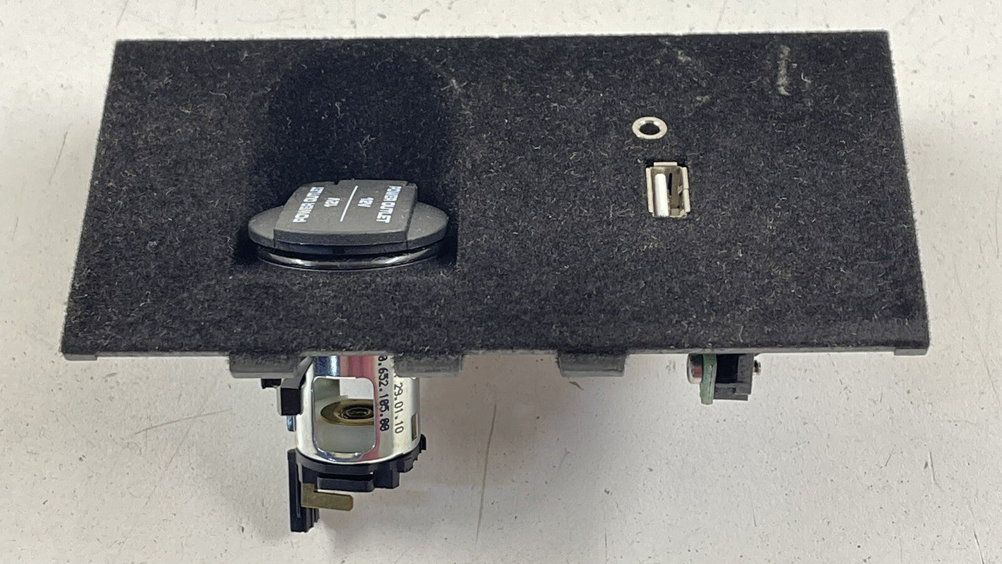10-16 PORSCHE PANAMERA 12V POWER OUTLET USB PORT AUXILIARY JACK 97055334502 OEM