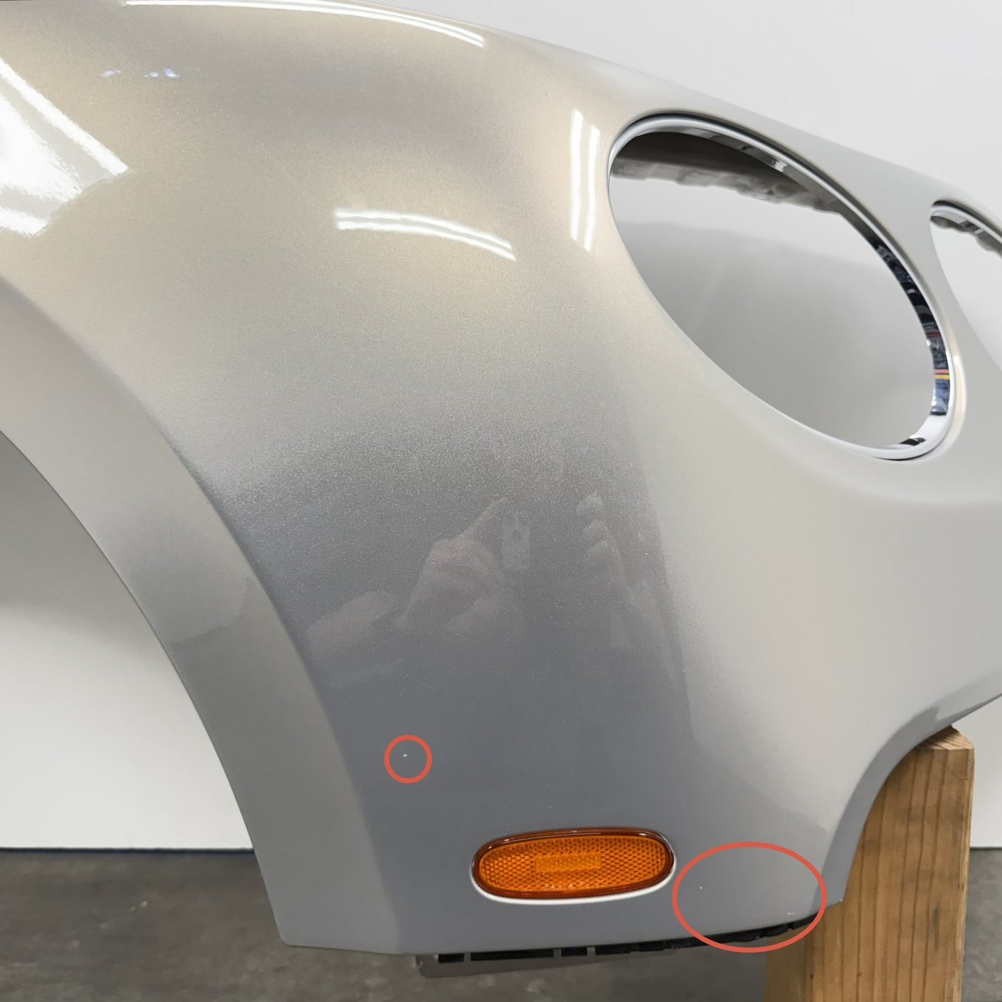 2014-2018 Bentley Flying Spur Passenger Right Front Fender Panel Silver OEM