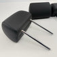 12-16 BMW M5 F10 Rear Seat Back Rest Headrest Head Rest Cushion Set Black OEM