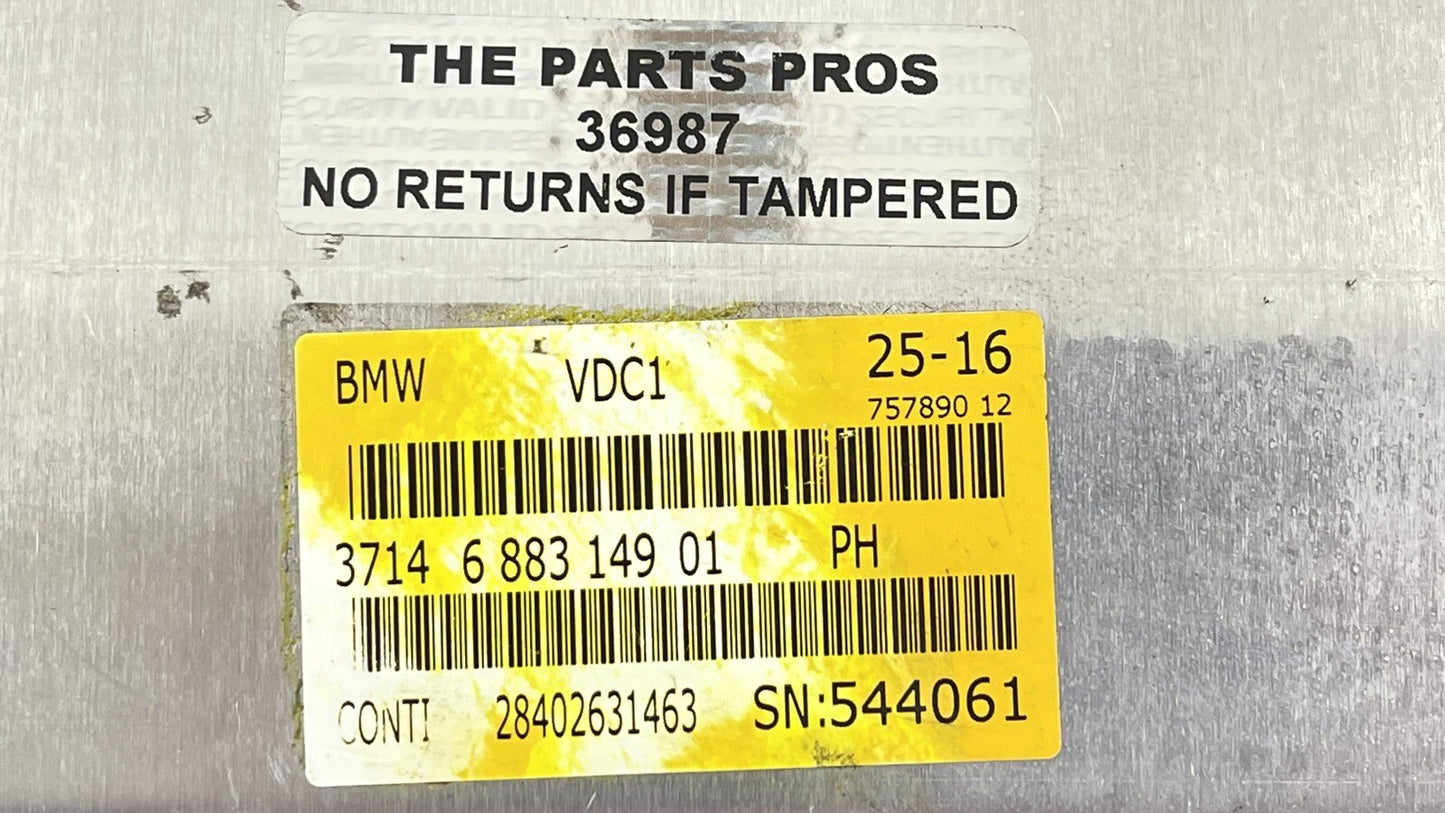 12-19 BMW M6 VDC VEHICLE DRIVING CONTROL SUSPENSION MODULE 6883149 OEM