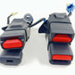 24-25 SUBARU CROSSTREK LEFT RIGHT CENTER REAR SEAT BELT SEATBELT BUCKLE SET OEM