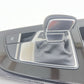 20-24 AUDI A4 S4 CENTER CONSOLE GEAR SHIFT BOOT WITH SURROUND PANEL TRIM OEM