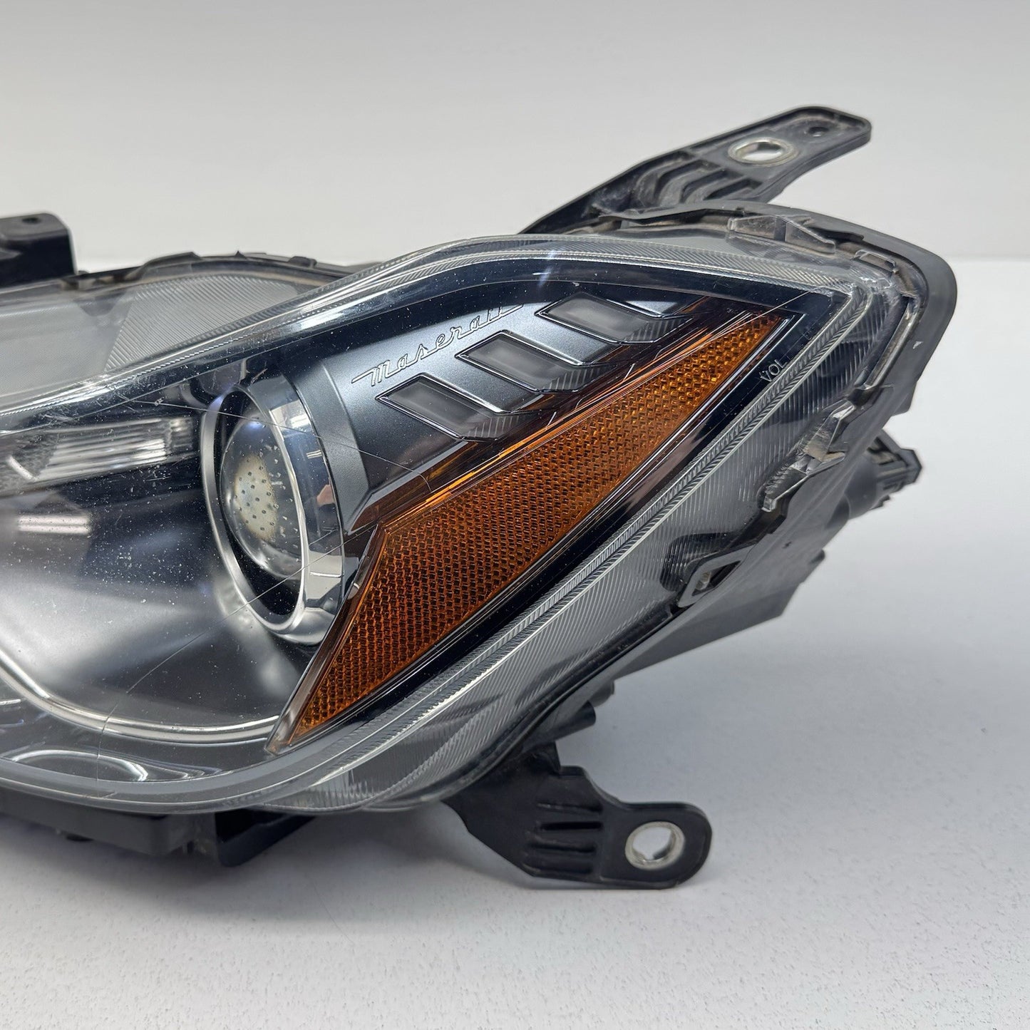 14-20 Maserati Ghibli Left Front Headlight Head Light Lamp Non AFS Adaptive OEM
