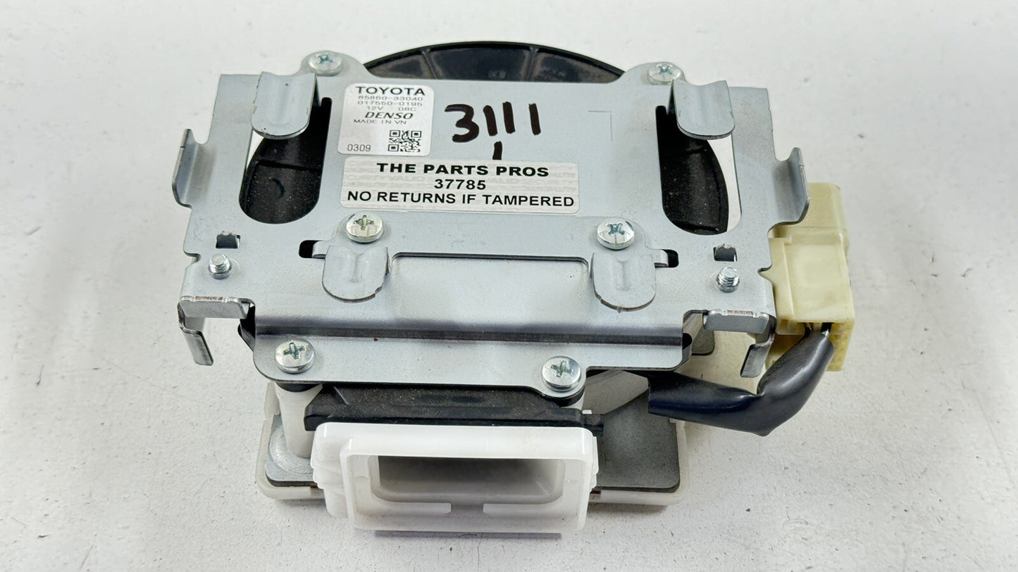 16-20 LEXUS GS F DRIVER LEFT FRONT SEAT FAN BLOWER WHEEL MOTOR 85860-33040 OEM