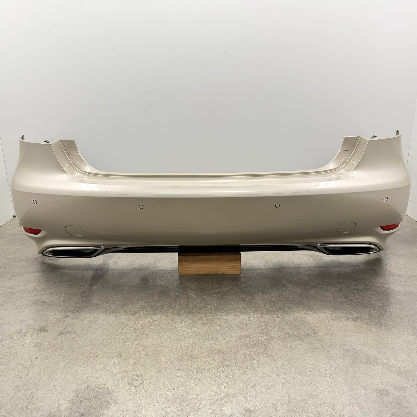 2013-2017 Lexus LS460 Rear Bumper Cover Complete W/ Parking Sensors OEM