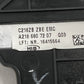 12-14 MERCEDES BENZ CLS550 CENTER CONSOLE SUSPENSION SWITCH PANEL TRIM WOOD OEM
